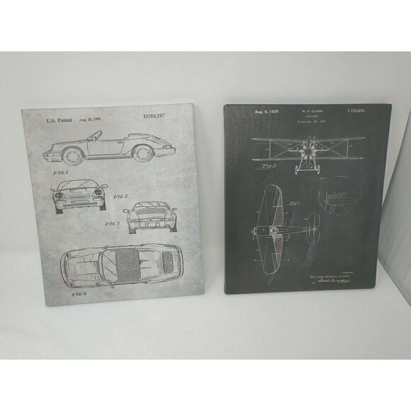 US Patent Print Set Perfect for Home or Office - Picture 1 of 5